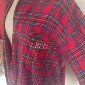 Oscar de la Renta Tops - Vintage Oscar de la Renta "Ben" Flannel Shirt ❤️ Oscar de la Renta Tops - Vintage Oscar de la Renta "Ben" Flannel Shirt ❤️